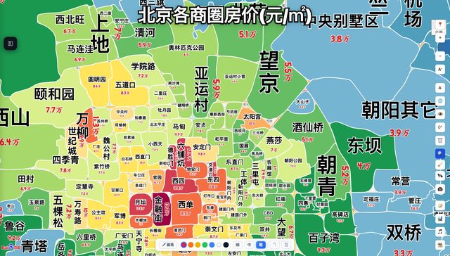 成交额热力图 - AI分析型房产地图