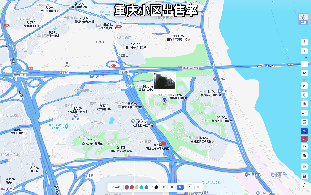 小区街景